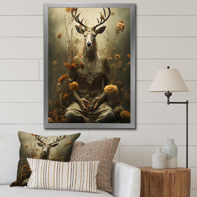 «Folk Religion Divine Connection II», reproduction sur toile
