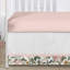Vintage Floral 4 Piece Crib Bedding Set