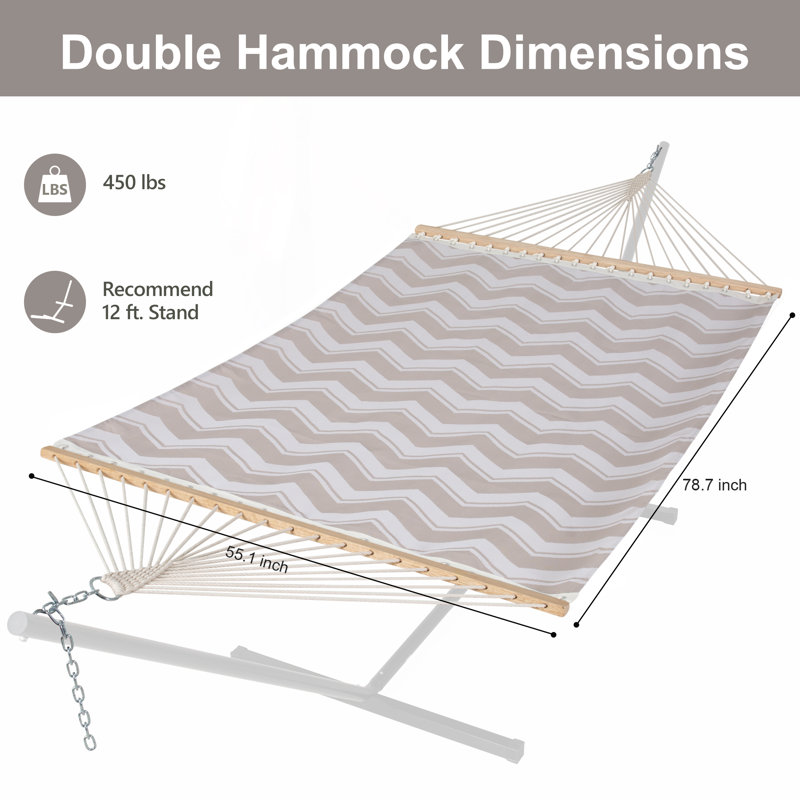 Hamac double classique Berryman, Vagues grises