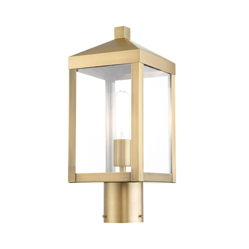 Inniss Transparent Lantern Head, Antique Brass