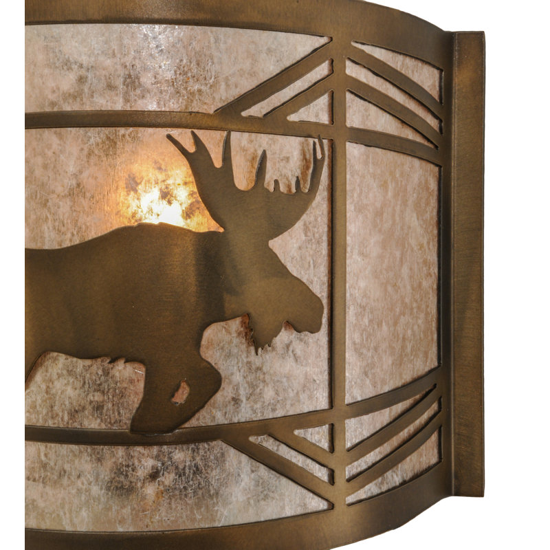 Applique murale 1 lumière Lone Moose