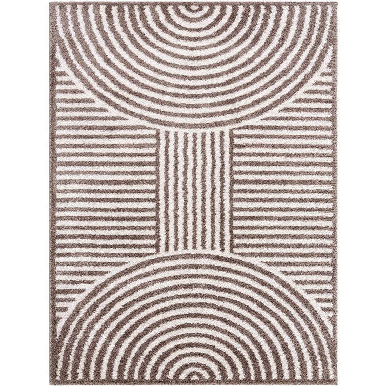 Zuhur Washable Geometric Indoor Rug