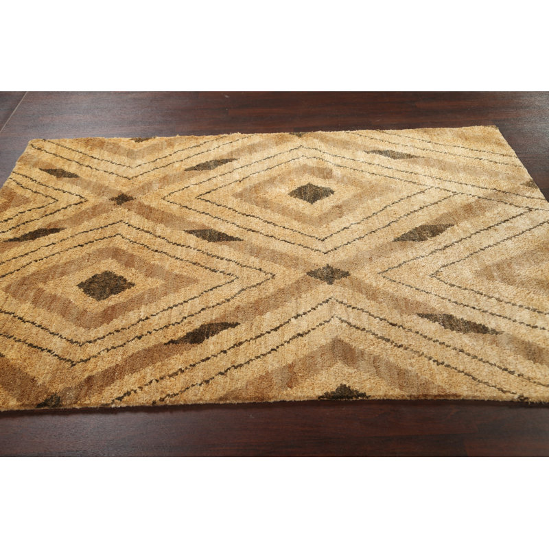 Rampaal One-of-a-Kind Area Rug Gold