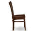 Chaises de salle à manger Groton - Ensemble de 2 chaises à dossier en lattes, acajou-915204895