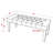 Lupa Polyester Upholstered Bench-16857896