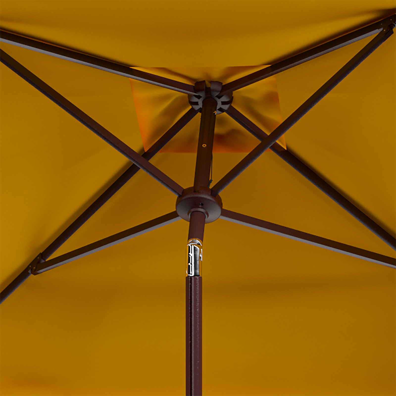 Teo 90'' Outdoor Umbrella, Yellow