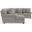 Livingston - Canapé modulaire 3 pièces avec sièges confortables et 9 coussins décoratifs inclus-99403304