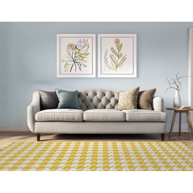 Send in the Hounds Indoor Non-Slip Area Rug, Rectangle 8' x 10'
