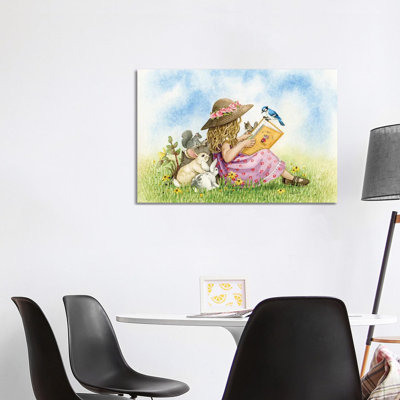 Reading by Tracy Lizotte - Wrapped Canvas Gallery-Wrapped Canvas Giclée