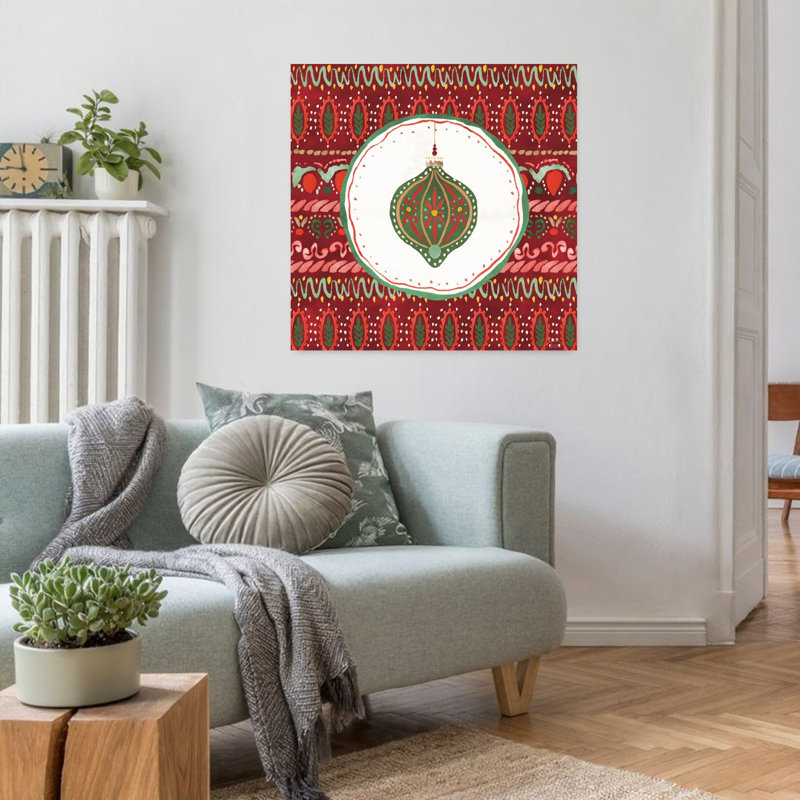 Contemporary Art Abstract Contemporary Art 1 Piece Wrapped Canvas Wall Art, 81.28 cm H x 81.28 cm W