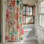 Rideau de douche Retro Blossom - Premium-1883798463