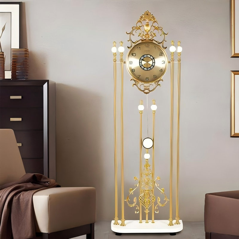 Horloge sur pied 68,5 "de style européen