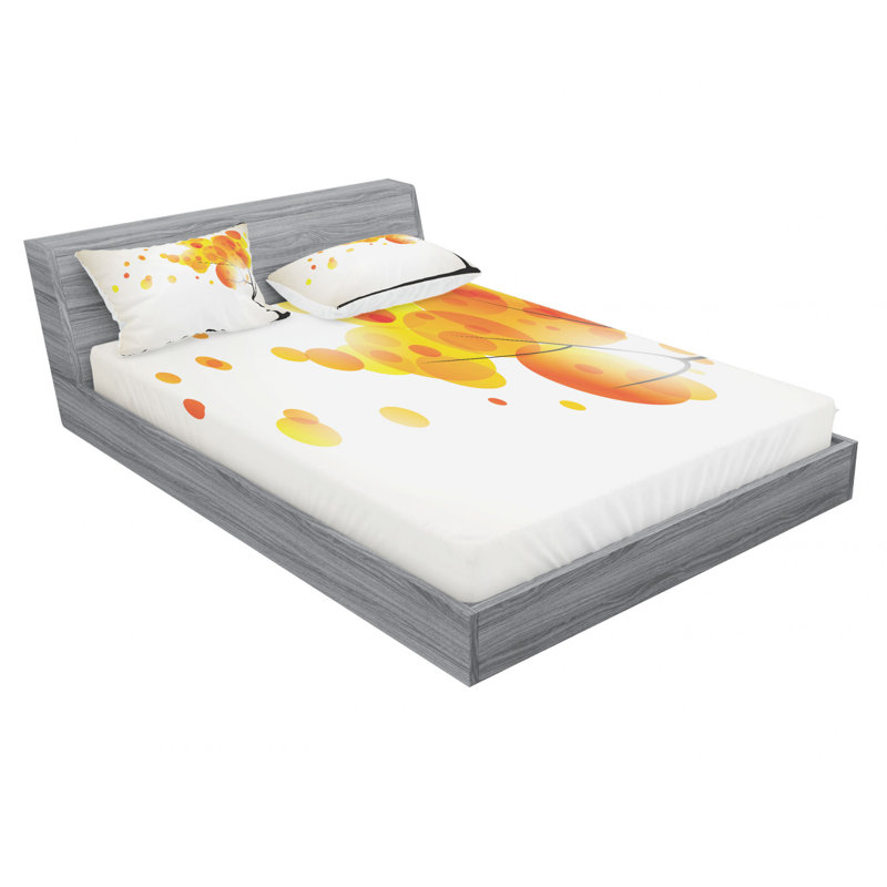Microfiber Sheet Set, Full Sheet Set with 2 Pillowcases