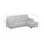 Falkirk Leather Corner Sofabed-169230810-169230812