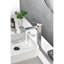 Robinet de lavabo de salle de bain à poignée simple, robinet de meuble-lavabo de salle de bain avec tuyau d'alimentation en eau-121292185