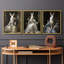Série royale LXI - Ensemble de 3 estampes numériques encadrées - Prêt à être accroché-107267356-107267388