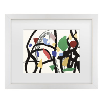 Bolog Little Dean Colors In The Forest 03 Matted Framed Art
