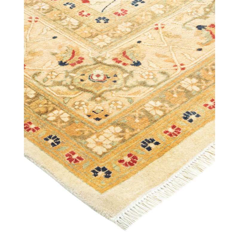 Classic One-of-a-Kind 6' 2" X 9' 1" Hand Knotted Area Rug