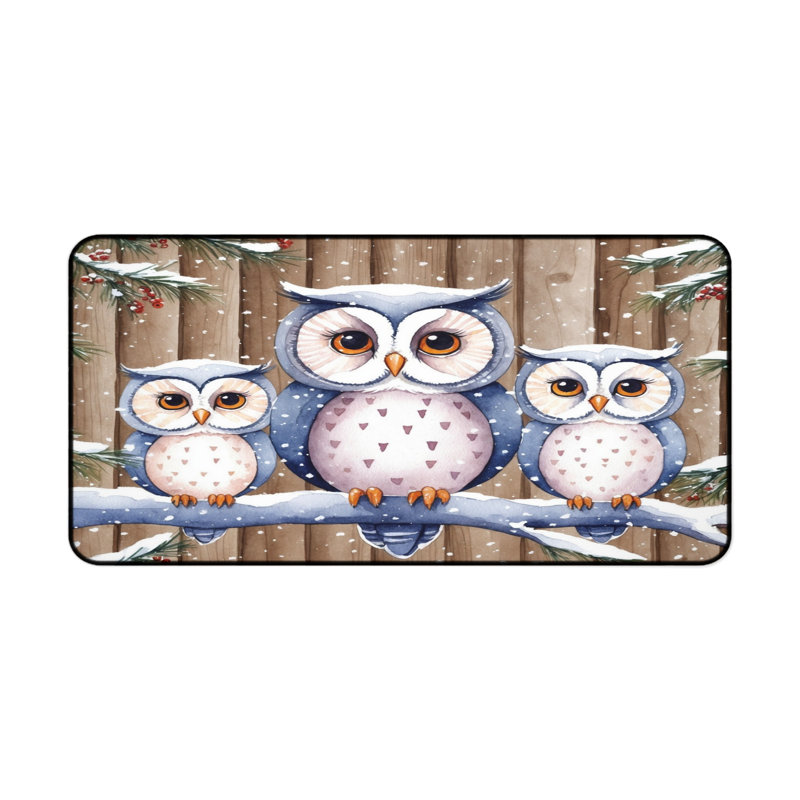 Polyester Desk Pad, 14.4x12.1