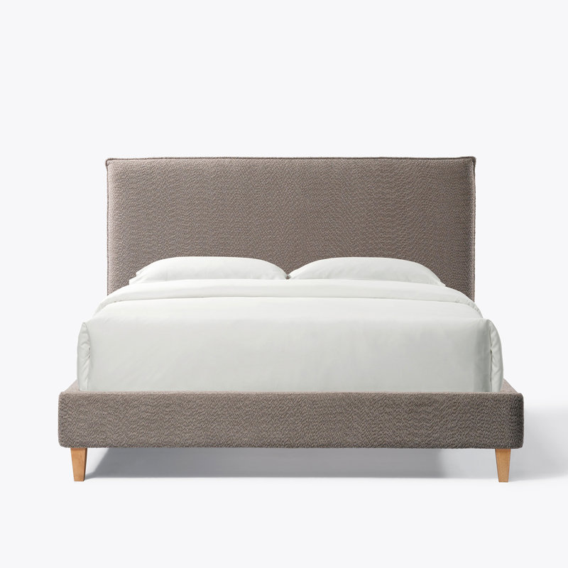 Lit plateforme tapissier Contemporary