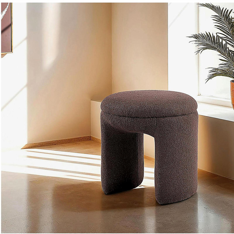 Tabouret d'appoint 1 pièce brun, Brun