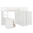 Loft Bed With Drawers,Desk,And Wardrobe-106491190