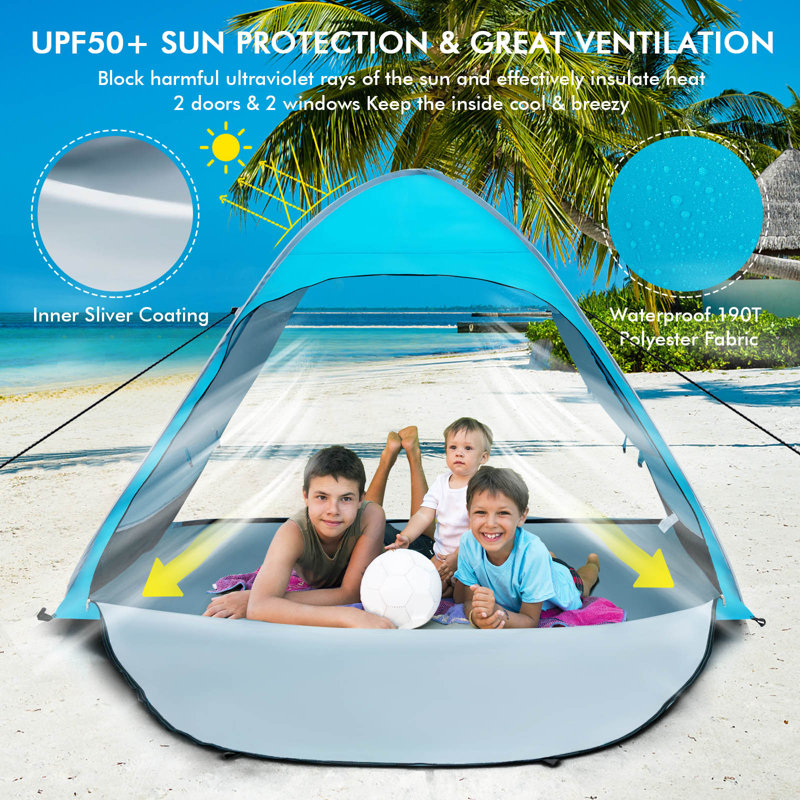 Annegrete 4 People Tent with Rain Fly