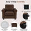 Chaise avec accoudoirs roulés 37 po-1622682198