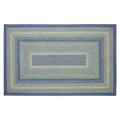 Maronay Hand Braided Geometric Indoor Rug