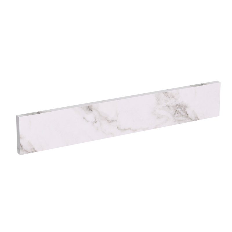 21.25" White Quartz Stone Vanity Top Side Splash