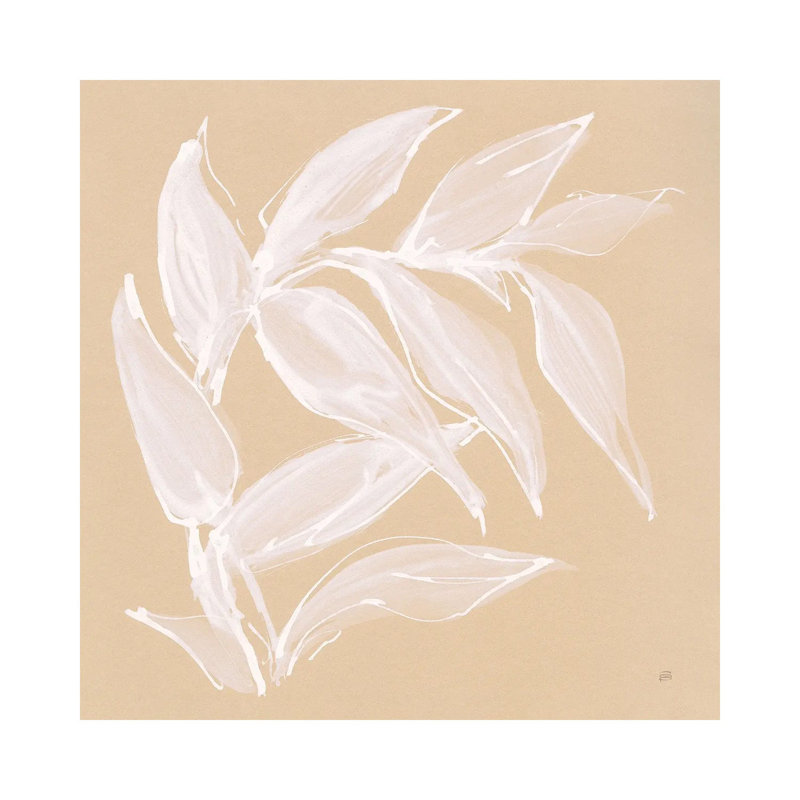 Leaf Study VI by Chris Paschke - Wrapped Canvas Painting, 66.04 cm H x 66.04 cm W x 1.91 cm D