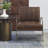 Zailah 27.5'' Wide Genuine Leather Accent Chair-1275679580