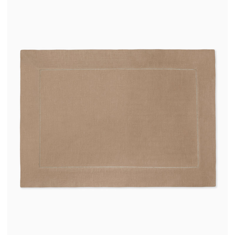 Festival Linen Rectangle Placemats, Pebble