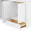 Lit mezzanine simple avec tiroir, deux armoires et miroir Jurenal-1144627377