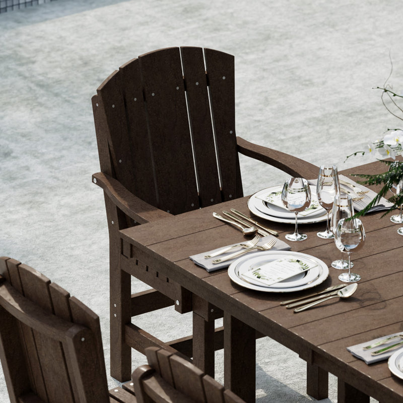 Heritage Dining Set, Tudor Brown, 7-Piece