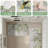 Anti Fatigue Non-skid Waterproof Kitchen Mats Set Of 2 Green Eucalyptus Kitchen Rugs For Floor