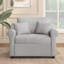 Fauteuil convertible en chenille avec dossier réglable, chaise longue 3 en 1 se transformant en lit, lit simple pour le salon