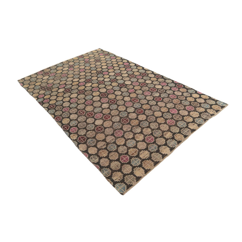 Tapis noir Oliveri