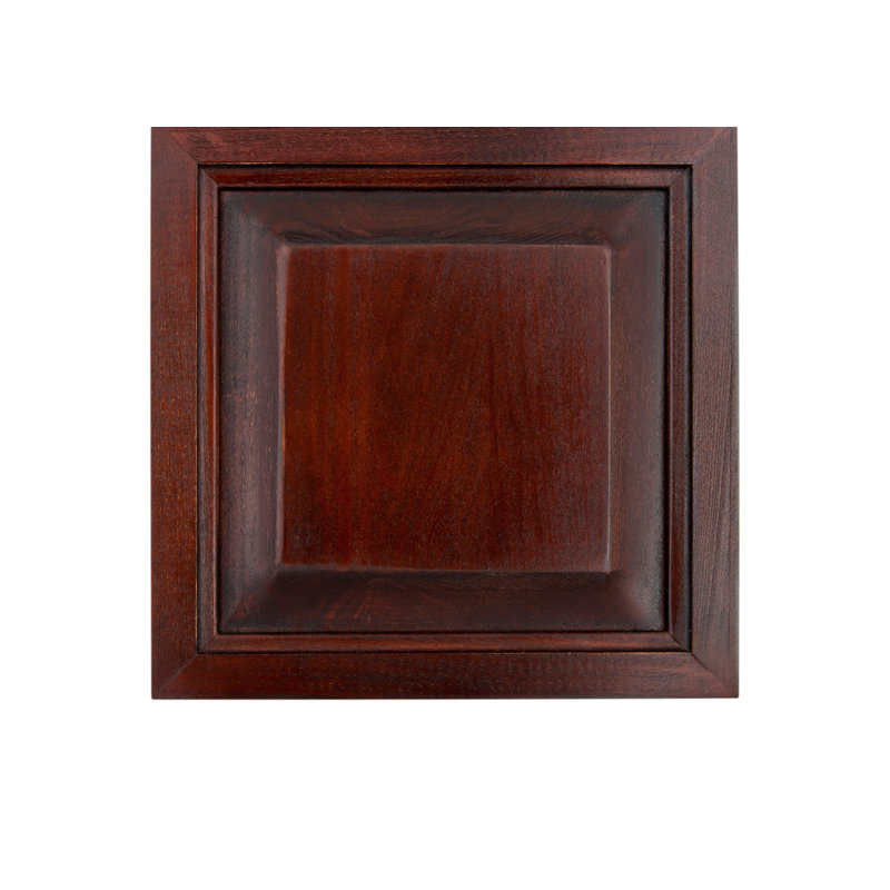 Touber Unfinished Entertainment Center, Concord Cherry,  37" H x 70" W x 17" D