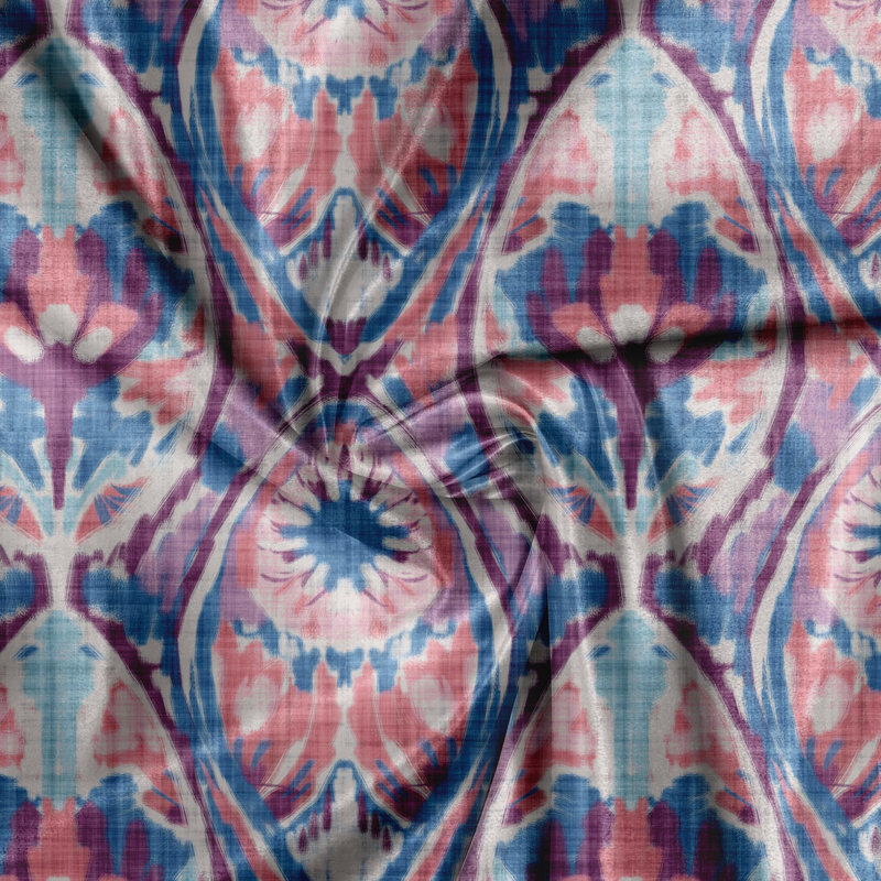 Polyester Semi Sheer Curtain Pair, 140cm W x 400cm L