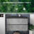 Angela 36" Fully Assembled Single Floating Vanity Wall-Mounted Bathroom Vanity with Integrated Quartz Sink, 2 Drawers-1846715317