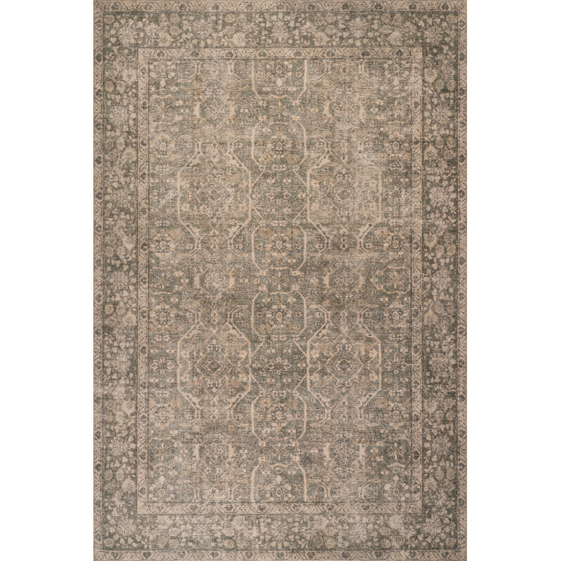 Tapis traditionnel rétro et délavé Nuloom Honna, Rectangle 7 pi 10 po x 10 pi