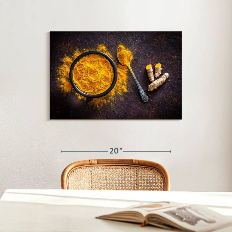 Turmeric Powder Bowl, 16" H x 24" W
