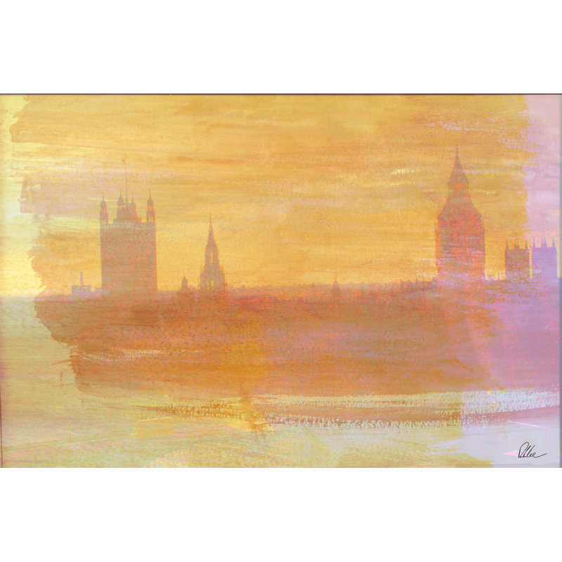 1 Piece Wall Art on Canvas, 30 cm H x 61 cm W x 4 cm D