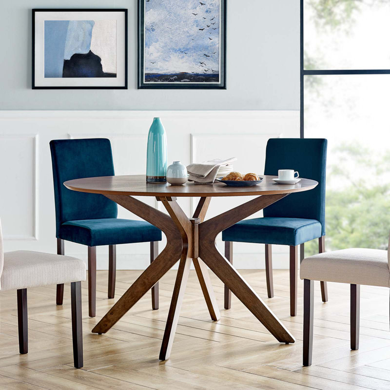 Table de salle à manger Crossroads, Noyer