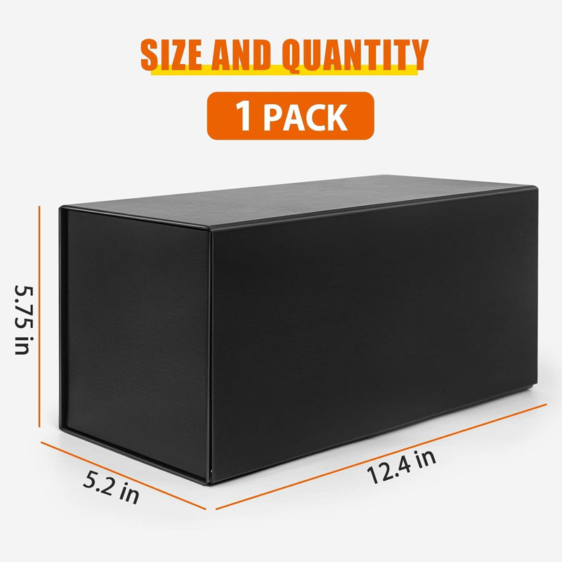 Boîte de rangement pour CD et DVD - Boîtiers résistants avec couvercles, capacité de rangement jusqu'à 30 CD - Noir - Paquet de 1