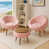 Pink Polyester Blend