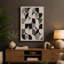 Turning Squares Geometric - Wrapped Canvas-1920363136-1920363138