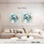 Crabe bleu marine sur toile-1626847699