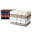 Ensemble de serviettes de salle de bain 6 pièces Lavish Home - Essentiels de salle de bain 100% coton 525GSM - 2 draps de bain, 2 serviettes à main et 2 débarbouillettes pour le bain, la douche, la salle de sport, le spa et le dortoir (taupe)-1506252954-1585155457